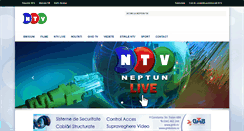 Desktop Screenshot of ntvonline.ro
